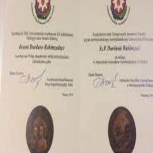 Buy Transcript Certificate From the Azerbaycan Tibb Universiteti