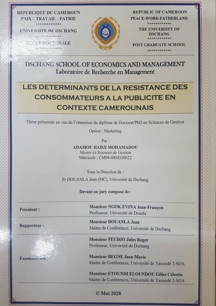 Buy Diploma Online - buy degree from université de dschang Buy Transcript Certificate From Université de Dschang