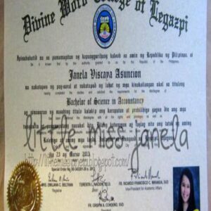 Buy Transcript Certificate From the Divine Word University