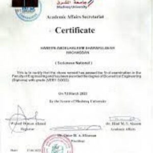 Buy Transcript Certificate From the Mashreq University