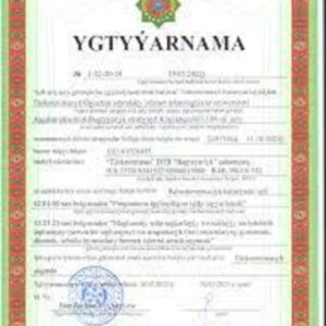buy Transcript Certificate from the Oguz Han Engineering and Technology University of Turkmenistan