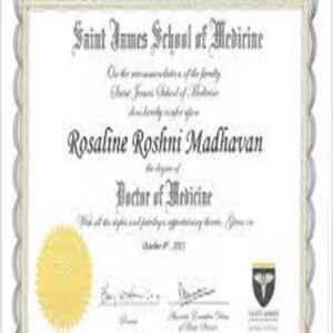 buy degree from the Saint James School of Medicine