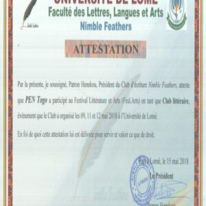 Buy Transcript Certificate From the Université de Lomé