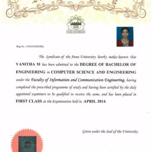 Buy Diplom degree from The Anna University