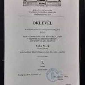 Buy Transcript Certificate from the Budapesti Muszaki és Gazdaságtudományi Egyetem