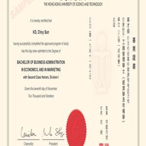 Buy Transcript Certificate from The Hong Kong Polytechnic University