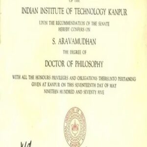 Buy Diplom degree from the Indian Institute of Technology Kanpur