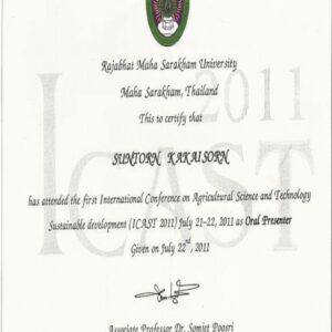 Buy Transcript Certificate from the Kasetsart University