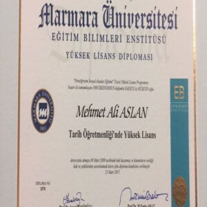 Buy Transcript Certificate from the Marmara Üniversitesi