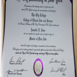 Buy Transcript Certificate from The New York University