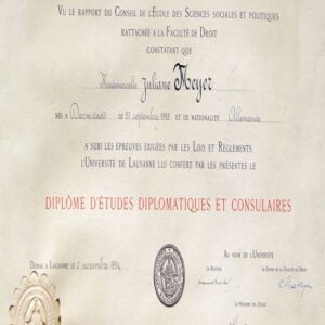 Buy Transcript Certificate from the Université de Lausanne