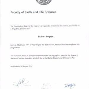 Buy Transcript Certificatefrom The Universiteit van Amsterdam