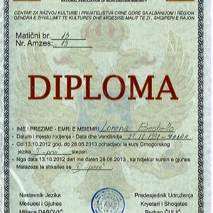 Buy college degree from the Universiteti i Shkodrës Luigj