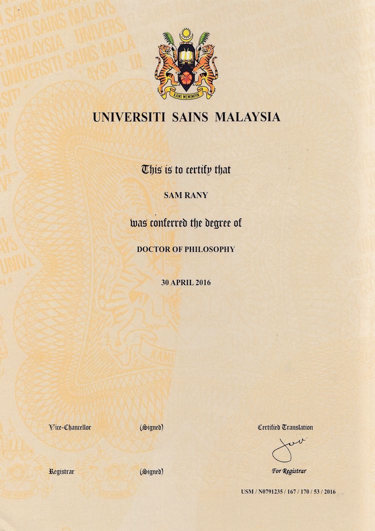 Buy Diploma Online - buy college degree from the universiti sains malaysia Buy Transcript Certificate from The Universiti Sains Malaysia