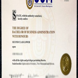 Buy Transcript Certificate from The Universiti Utara Malaysia