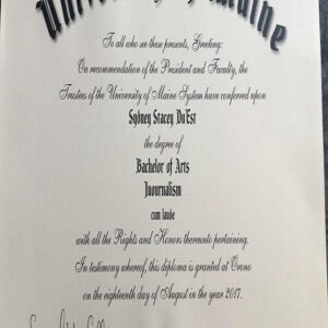 Buy Diplom Degree from The University of Maine
