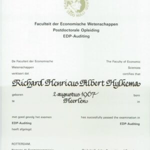 Buy Transcript Certificate from the Erasmus Universiteit Rotterdam