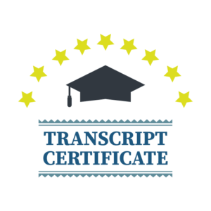 Transcript Certificate